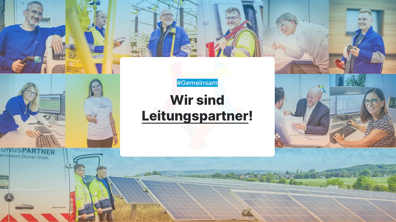 Collage der Mitarbeiter von der Leitungspartner GmbH